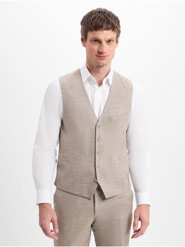Finshley & Harding Baukasten-Weste Max in beige - 0004