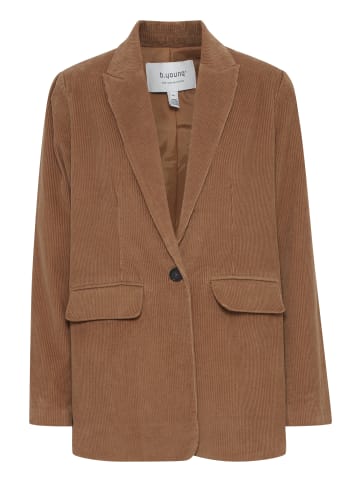 b. young BYDANNA BLAZER - HEAVY WOVEN Relaxed fit in Toasted Coconut