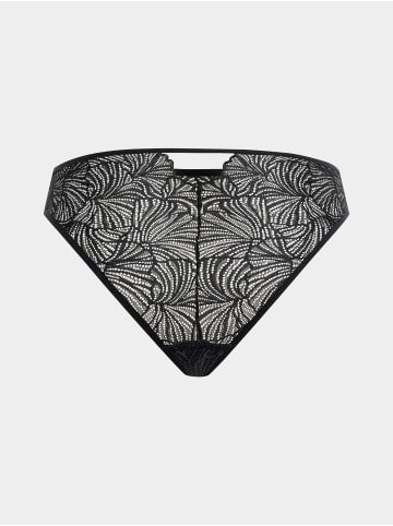 Erlich Textil  Slip FLUID LACE SLIP in schwarz