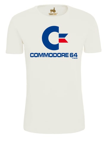 Logoshirt Logo T-Shirt Commodore in altweiss