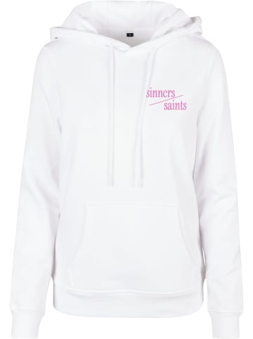 Mister Tee Mister Tee Damen Ladie Sinners Hoody in white