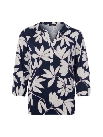 Olsen Langarmshirt Clara in marine weiß