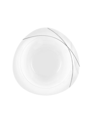 Seltmann Weiden Schüssel Trio Highline in Weiß-Grau ø 24 cm in weiß-grau