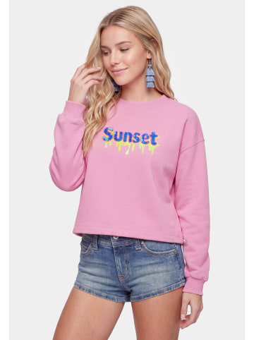 IZIA Women Sweatshirt in Pink