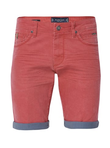KOROSHI RegulÃ¤re shorts mit elastischem bund in rot