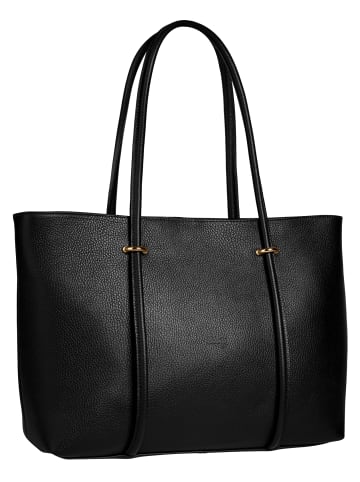 Cluty Shopper FLIORI echt Leder in schwarz