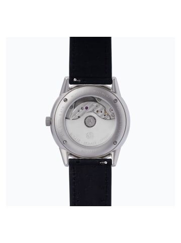 COFI 1453 Automatikuhr Analog Automatik Uhren mit Edelstahl Uhrengehäuse in Schwarz