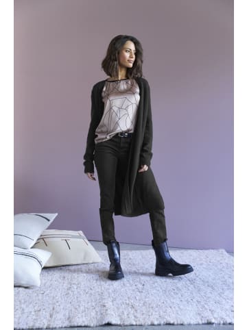 Laura Scott Longstrickjacke in schwarz