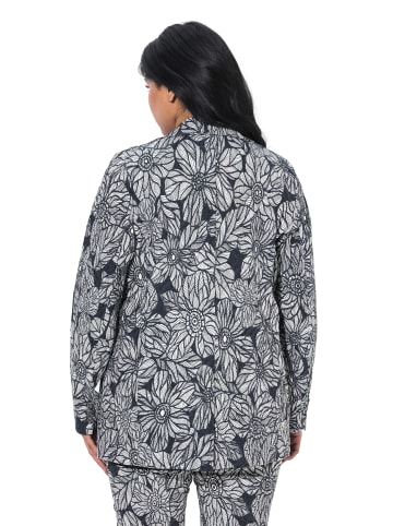 Ulla Popken Blazer in schneeweiß