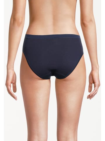 Conta Midi Slip Feinripp in Marine
