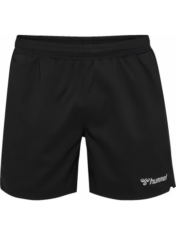 Hummel Sportshorts "Hmlrun Shorts" in Schwarz