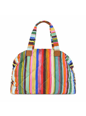 Oilily Stripes Pieternella Coosje Schultertasche 47 cm in creme de menthe