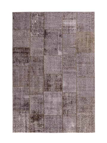 Kayoom Kurzflor Teppich Piemont 925 in anthrazit - rechteckig