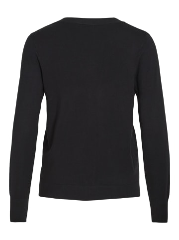 Vila Strickjacke in Black Beauty
