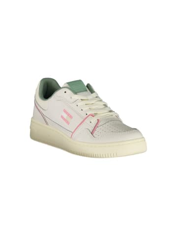 Tommy Hilfiger Weiße Polyurethan-Sneaker