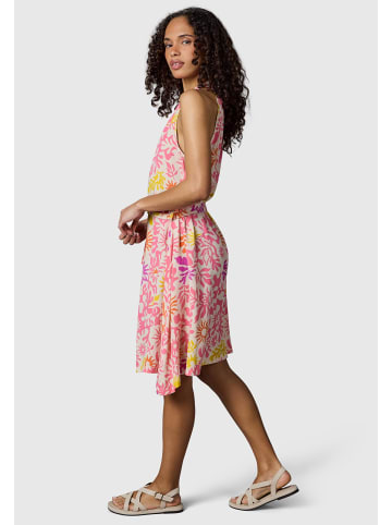 ragwear A-Linien-Kleid Angylee Print YOUMODO in Pink Combo
