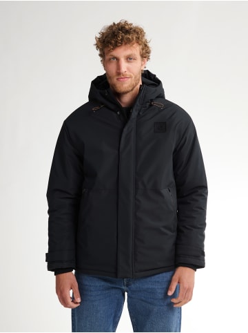 Petrol Industries Parka Hudson in Schwarz