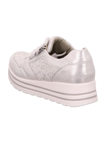 WALDLÄUFER Komfort Schnürschuhe in Silber