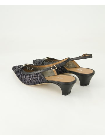 George Watts Slingpumps in Schwarz