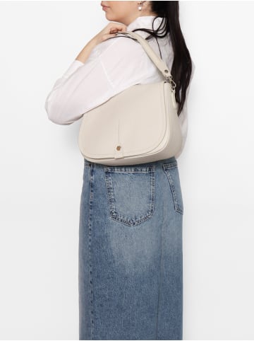 Viola Castellani Schultertasche in BEIGE