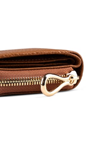 Esquire Alexandria Geldbörse RFID Schutz Leder 10.5 cm in braun