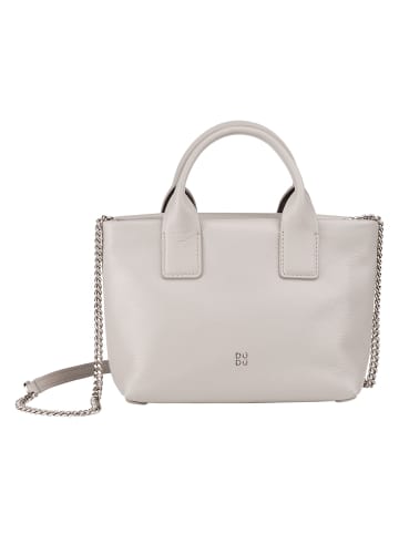 DuDu Ibiza Handtasche Leder 22 cm in perla
