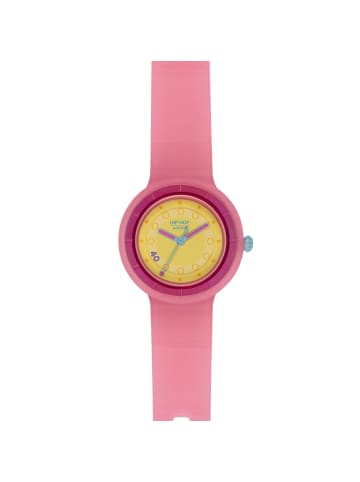 Hip Hop Analoguhr hero.dot gelb