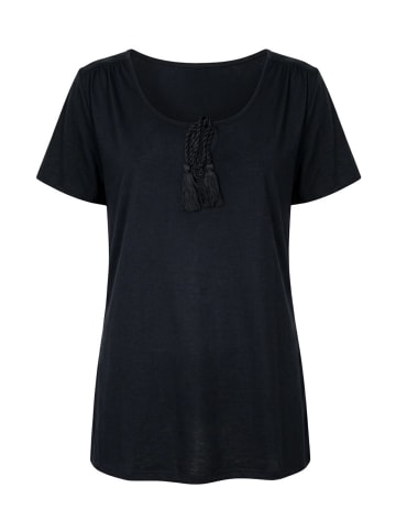 Shape Of You Blouse in Schwarz