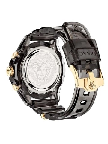 Versace Analoguhr für Herren in schwarz