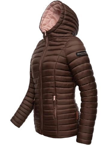 Marikoo Übergangsjacke Asraa in Dark Choco