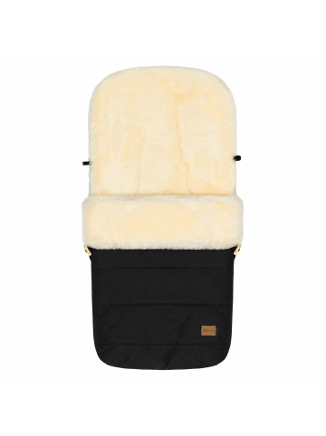 fillikid Winterfußsack Bernina Lammfell Exklusiv in Ebenholz