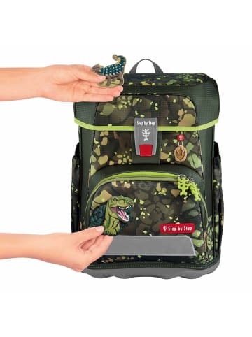 Step by Step Cloud - Schulranzen Set 5tlg. (Police Truck Charly) in Dino Torex