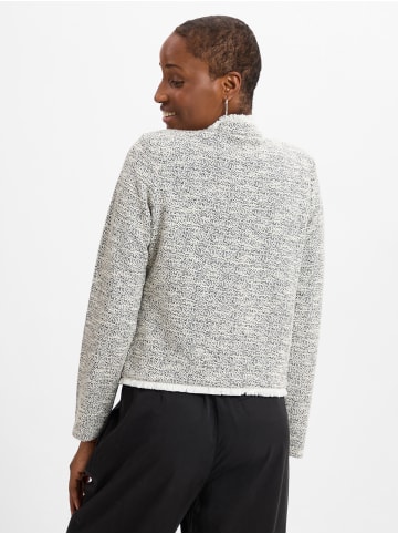 More & More Blazer in hellgrau weiß