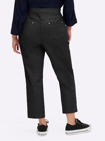 WITT WEIDEN 7/8-Jeans in schwarz