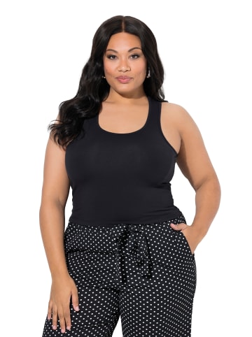 Ulla Popken Shirt in schwarz