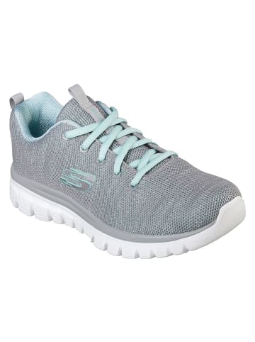 Skechers Sneakers Low GRACEFUL TWISTED FORTUNE in grau