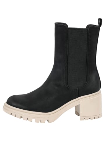 palado Chelsea Boots in Black/Cream