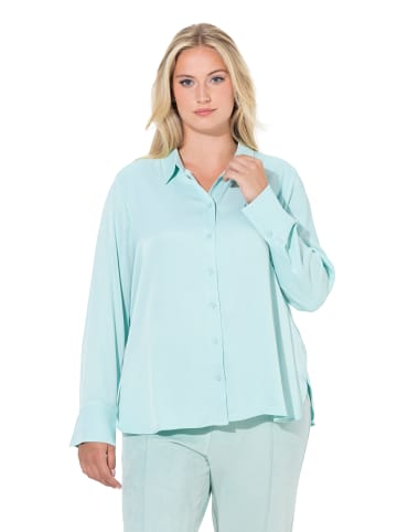 Ulla Popken Hemdbluse in türkis