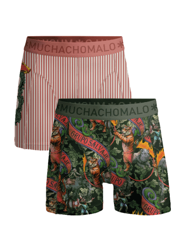 Muchachomalo 2er-Set: Boxershort in Mehrfarbig - für Herren