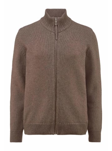 Hessnatur Strick Jacke in camel