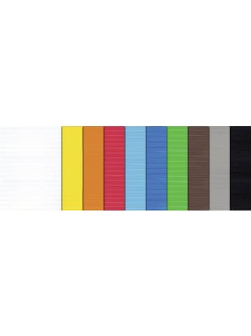 Buntpapierfabrik Ludwig Bähr Bastel-Stegplatten 23x33cm Packung mit 10 Platten 10 Farben sortiert