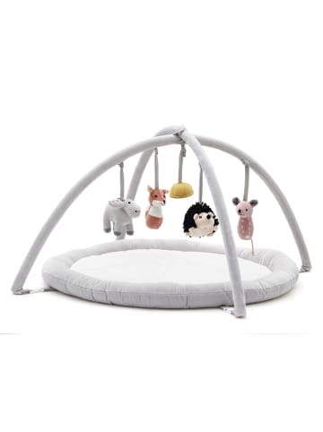 Kids Concept Babygym EDVIN in Weiß/Grau ab 0 Monate