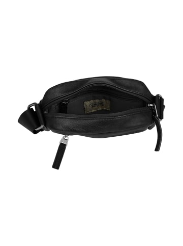 Camel Active TRACES Umhängetasche mit verstellbarem Schulterriemen in Schwarz