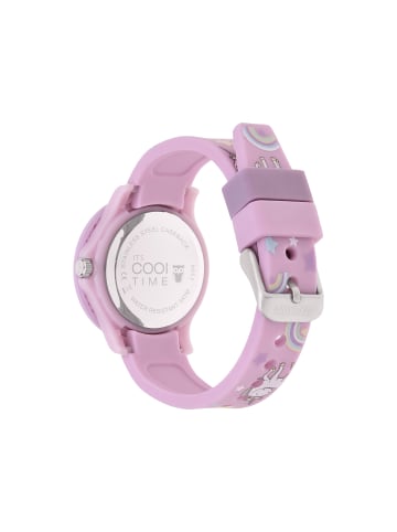 Cool Time Armbanduhr The Cool Pink Unicorn in rosa