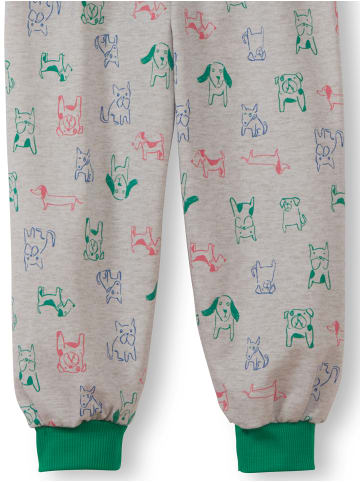 Calida Bündchen-Pyjama aus Bio-Baumwolle in viridis green