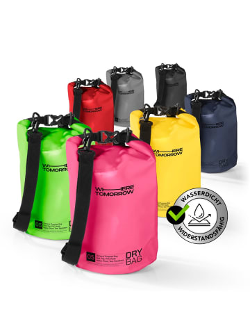 Where Tomorrow PVC dry bag Style 01 5L pink  Pink