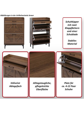 MCW Schuhkipper P45, Bambus-Optik