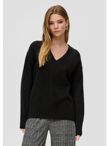 QS Strickpullover in 9999_schwarz