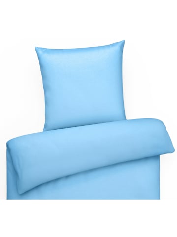 Carpe Sonno Mako-Satin Bettwäsche-Set in Hellblau