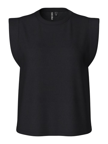 Pieces Oberteil in Black